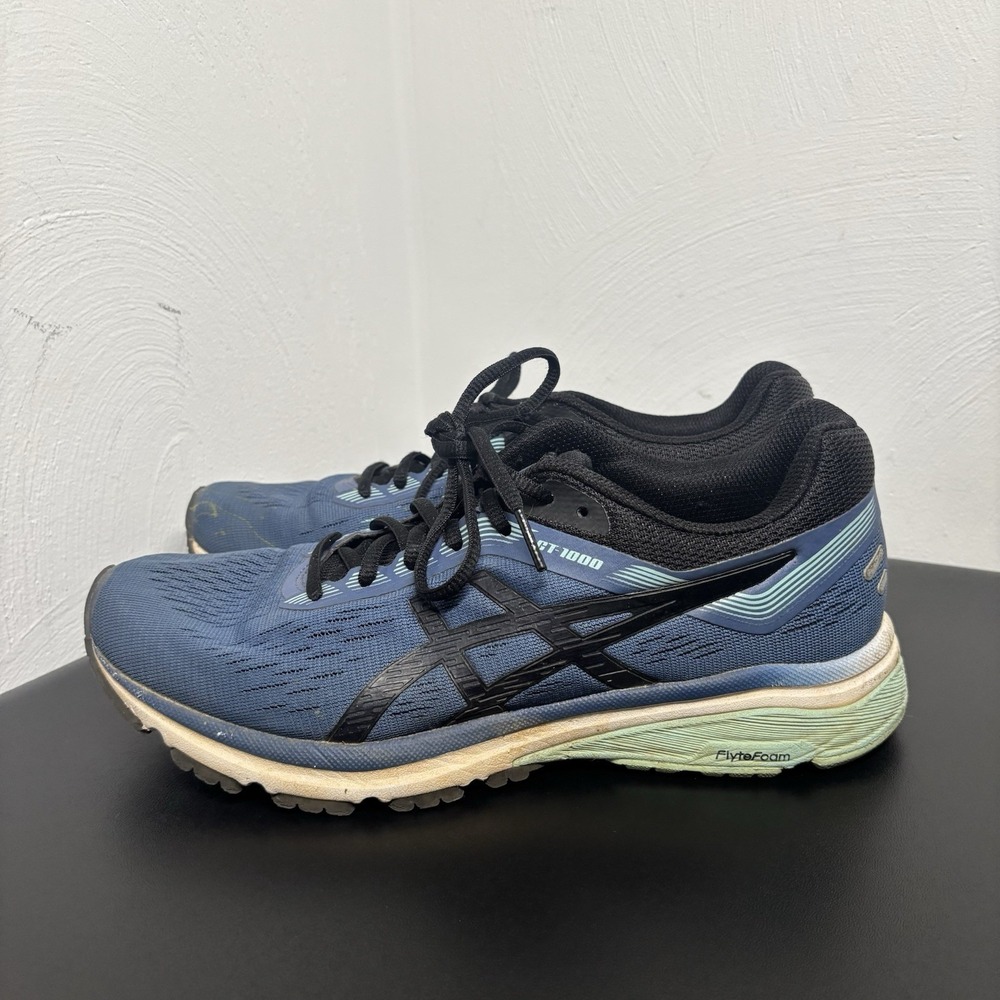 Asics GT‎ 1000 Womens Size 9 Blue Athletic Running Shoes Sneakers 1012A030
